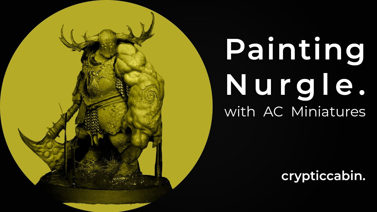 How To Paint Nurgle Quickly Like a Golden Demon Winner