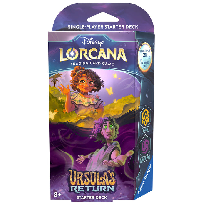 Disney Lorcana: Ursula's Return Starter Deck - Amber and Amethyst (Mirabel and Bruno)