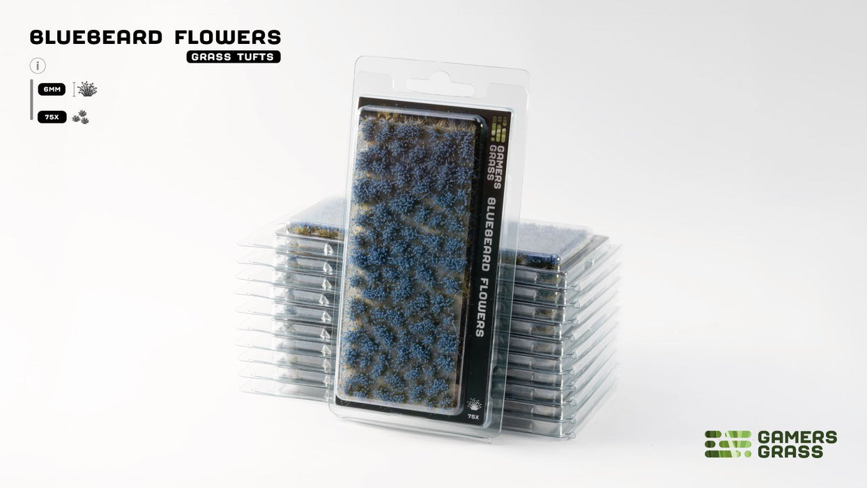 Gamers Grass - Bluebeard Flowers
