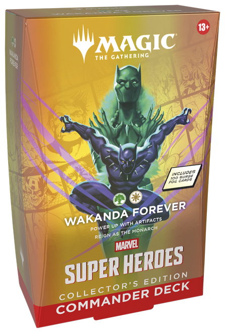 Magic The Gathering - Marvel Super Heroes Collector's Commander Deck - Wakanda Forever
