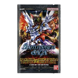 Battle Spirits Saga - Booster Pack BSS01 Dawn of History (12 Cards)