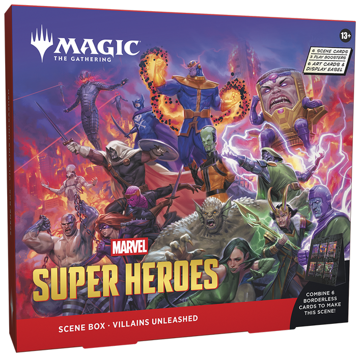 Magic The Gathering - Marvel Super Heroes - Scene Box - Villains Unleashed