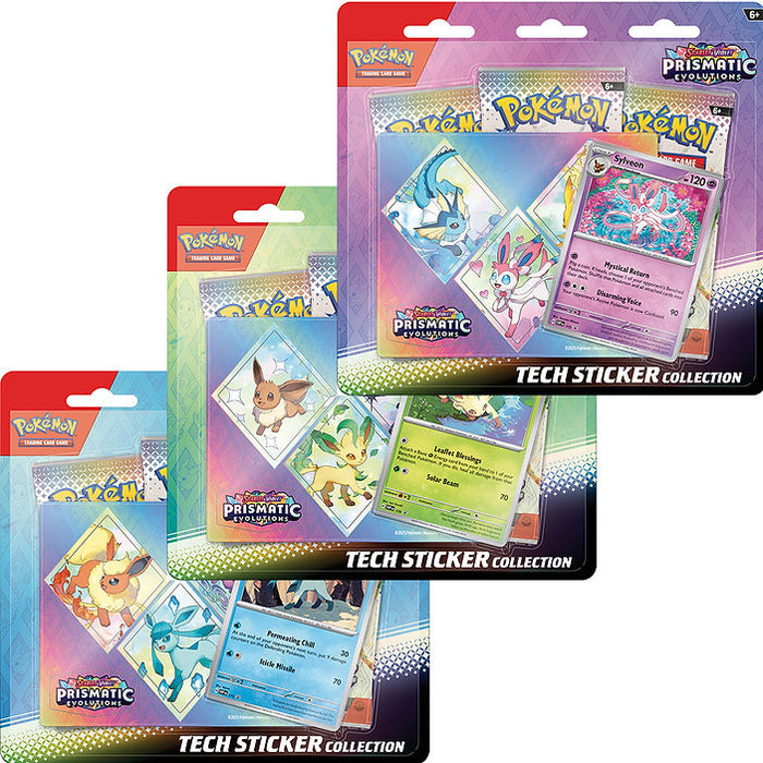 Pokémon TCG - Scarlet & Violet - Prismatic Evolutions - Tech Sticker Collection