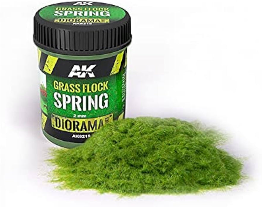 AK Interactive - Grass Flock - Spring (2mm)