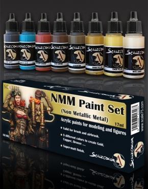 Scale 75 Paint Set - NMM: Gold and Copper (Non Metallic Metal)