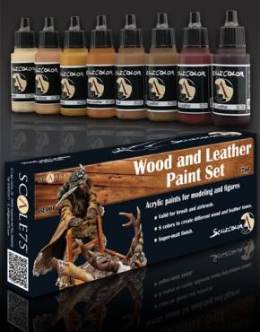 Scale 75 Paint Set - Wood and Leather