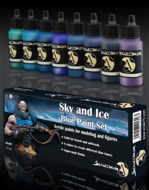Scale 75 Paint Set - Sky and Ice