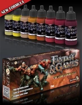 Scale 75 Paint Set - Fantasy and Games: Creatures from Hell