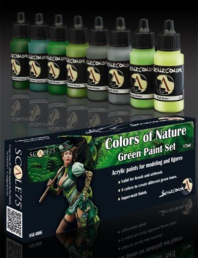 Scale 75 Paint Set - Colours of Nature