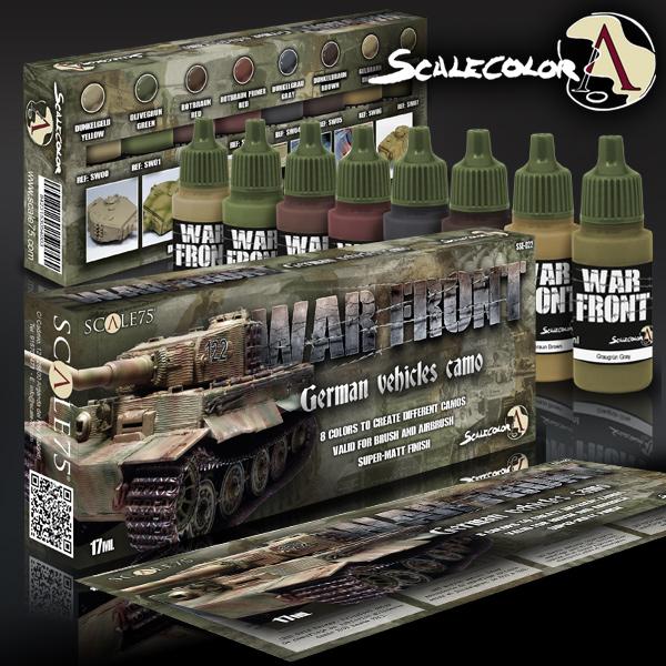 Scale 75 Paint Set - German Vehicles Camo Paint Set — Cryptic Cabin