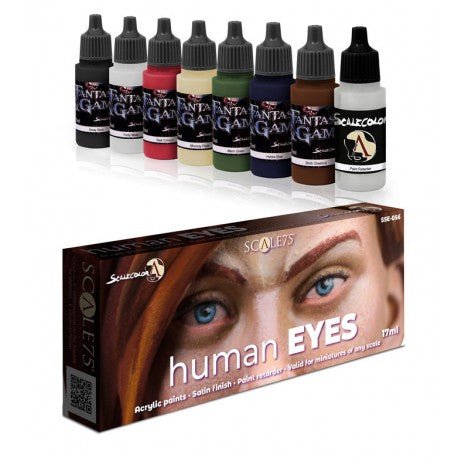 Scale 75 Paint Set - Human Eyes