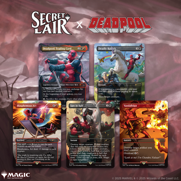Magic the Gathering - Secret Lair - Deadpool (Non Foil)