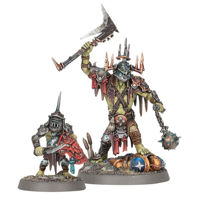 Orruk Warclans: Killaboss with Stab-Grot [Mail Order Only]