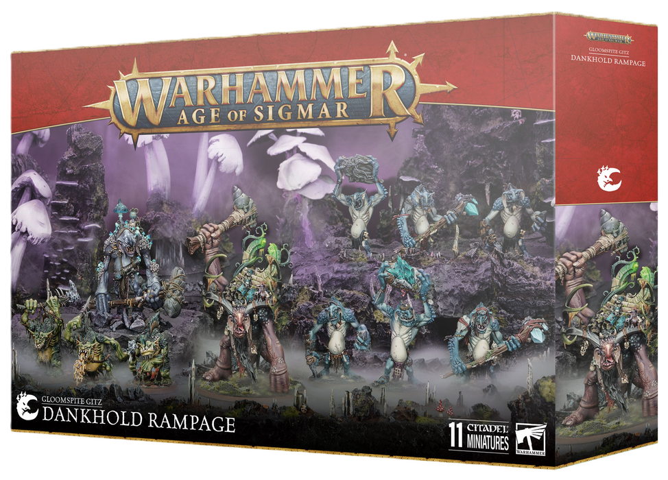 AOS - Destruction - Gloomspite Gitz - Battleforce - Dankhold Rampage