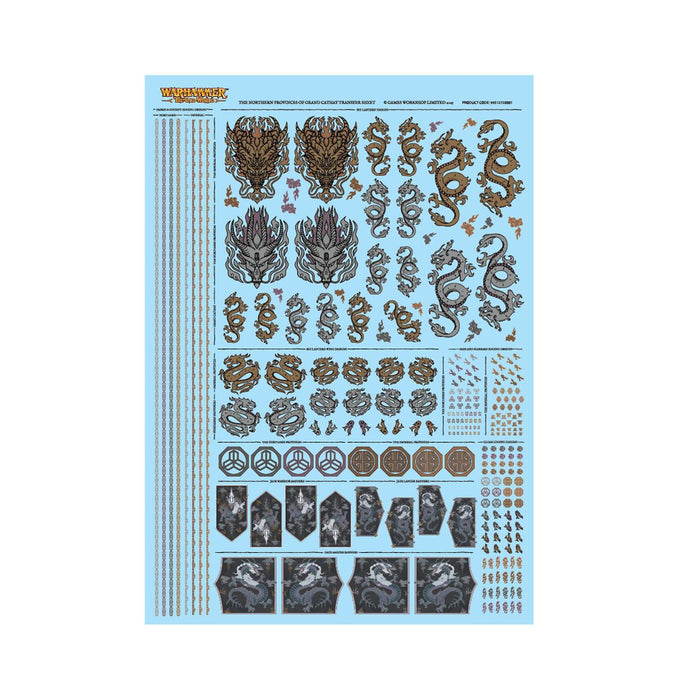 Grand Cathay - Northern Provinces Transfer Sheet [Mail Order Only]