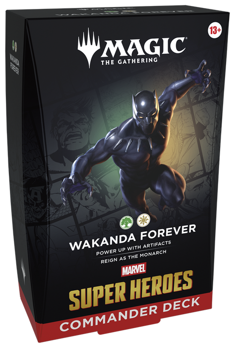 Magic The Gathering - Marvel Super Heroes - Commander Deck - Wakanda Forever
