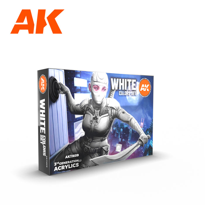 AK - White Colors Set