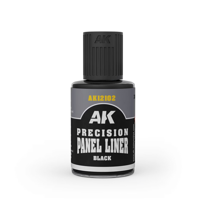 AK - Precision Paneliner - Black 30ml