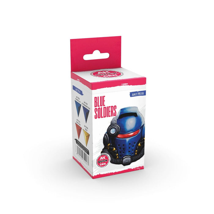 AK Quick Gen: Blue Soldiers Set