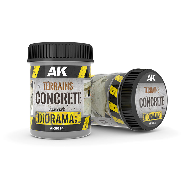 AK Diorama: Terrains Concrete - 250ml