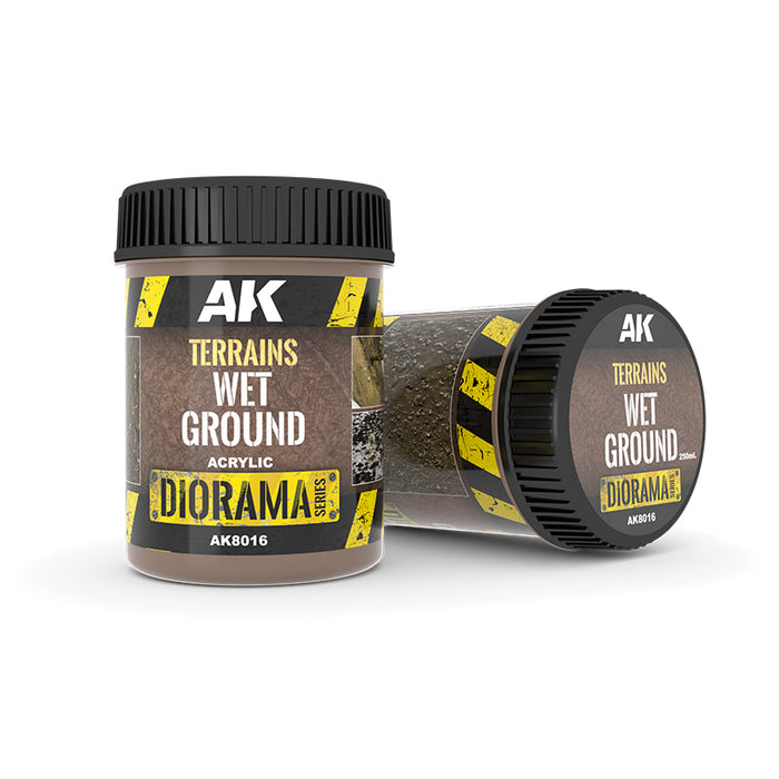 AK Diorama: Terrains Wet Ground - 250ml