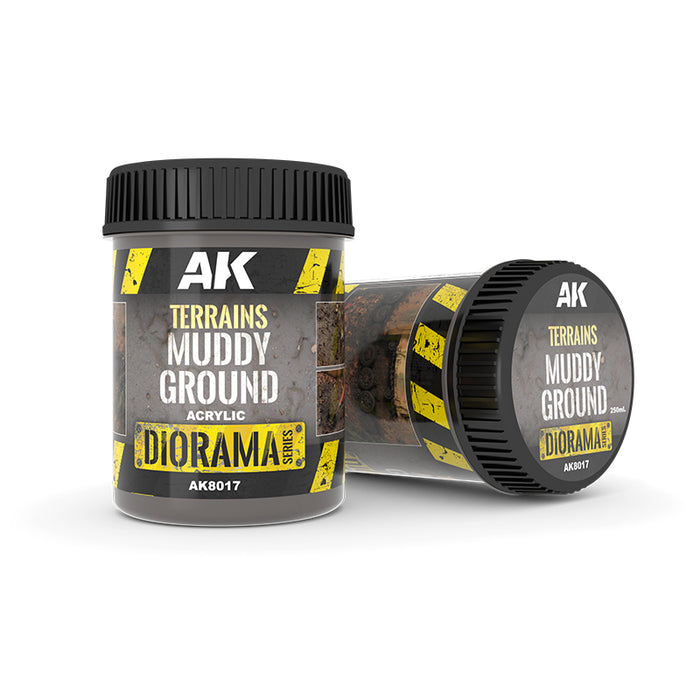 AK Diorama: Terrains Muddy Ground - 250ml