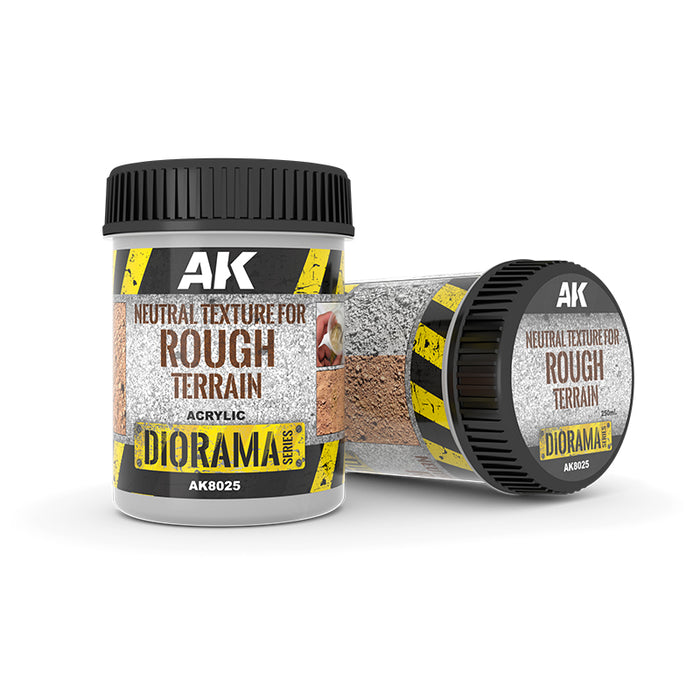 AK Diorama: Neutral Texture for Rough Terrain - 250ml