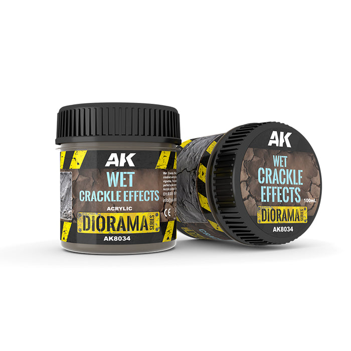 AK Diorama: Wet Crackle Effects - 100ml