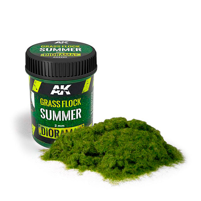 AK Interactive - Grass Flock 2mm Summer