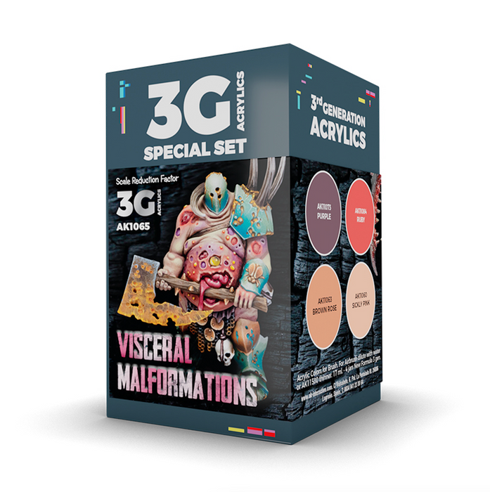 AK Interactive Paint Set: Visceral Malformations