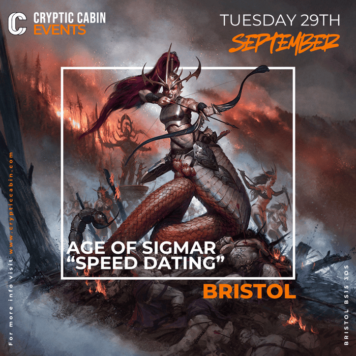 AOS "Speed-Dating" - Bristol - Tuesday 29th September