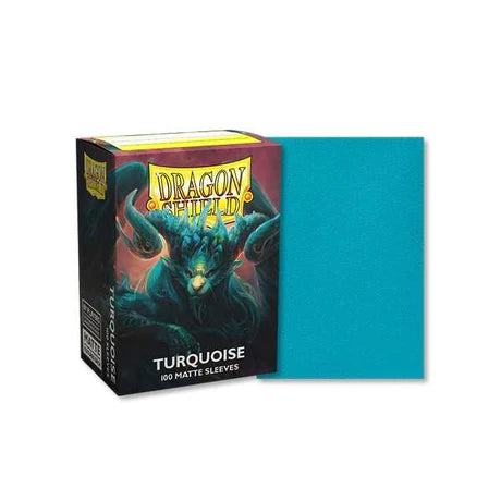 Dragon Shield Matte - Turquoise (100ct)
