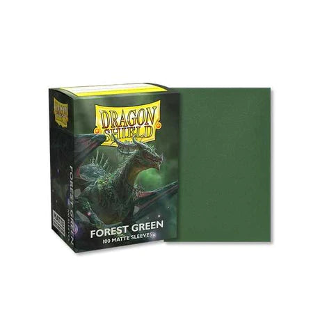 Dragon Shield Matte - Forest Green (100ct)