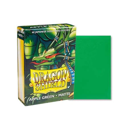 Dragon Shield Matte Japanese Size - Apple Green (60ct)