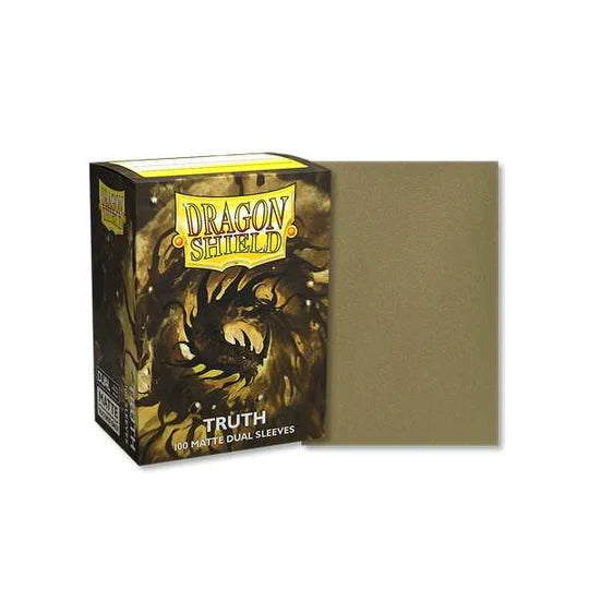 Dragon Shield Matte Dual Sleeves Standard Size - Truth / Justice (100)