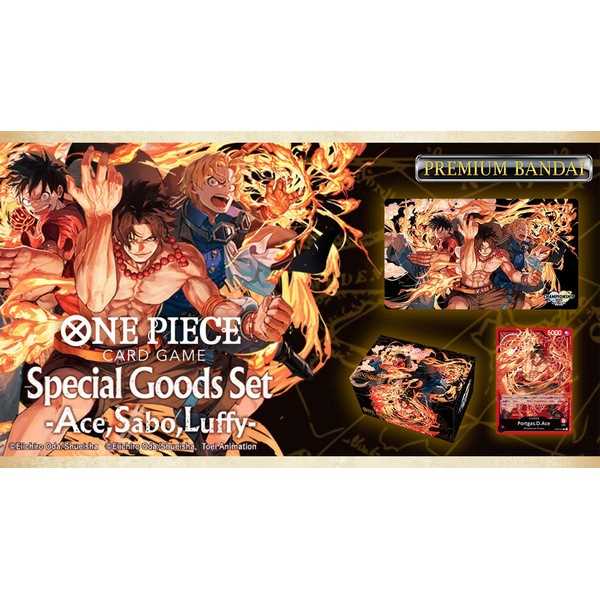 One Piece TCG - Special Goods Set - Ace/Sabo/Luffy Cryptic Cabin One Piece TCG - Special Goods Set - Ace/Sabo/Luffy Cryptic Cabin