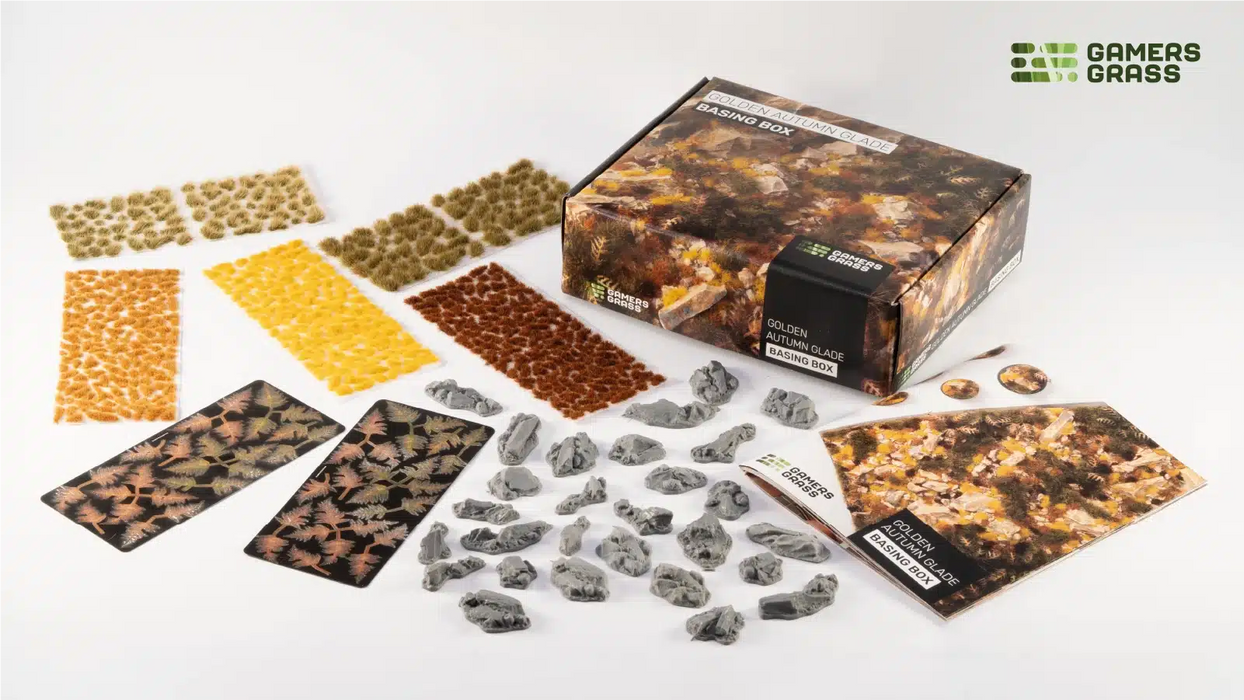 Gamers Grass - Golden Autumn Glade - Basing Box