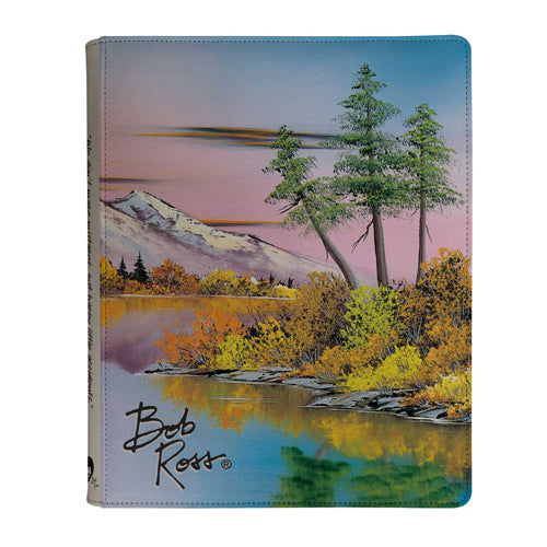 Ultra PRO - Bob Ross Mighty Mountain Lake - 9-Pocket Zippered PRO-Binder