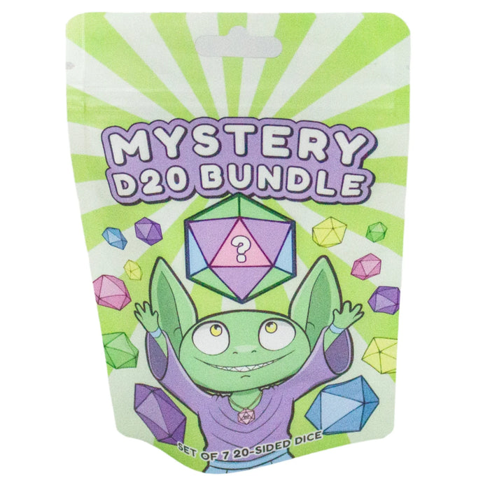 Mystery D20 Dice Bag , over 100 unique sets!