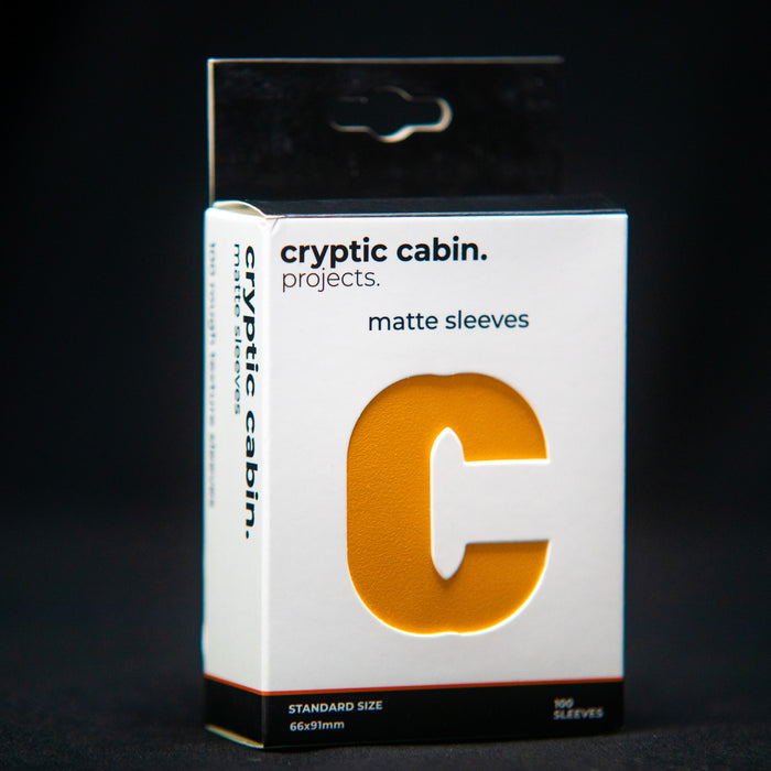 Cryptic Cabin Card Sleeves - Standard Size