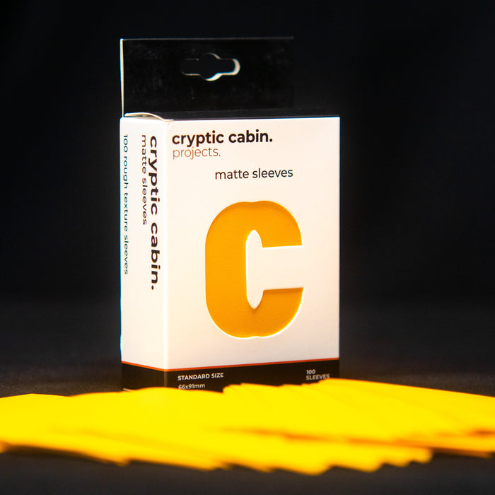 Cryptic Cabin Card Sleeves - Standard Size