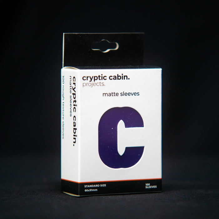 Cryptic Cabin Card Sleeves - Standard Size