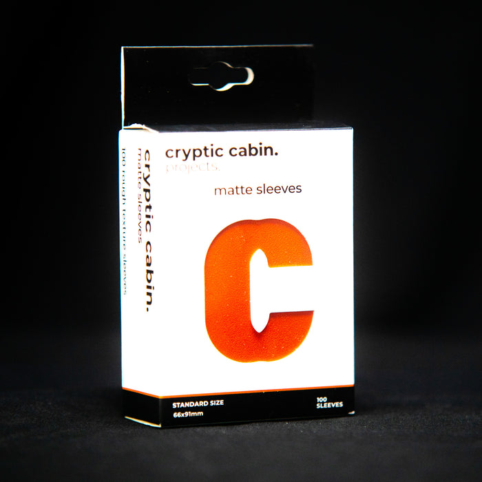 Cryptic Cabin Card Sleeves - Standard Size