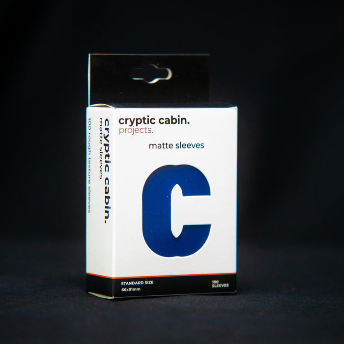 Cryptic Cabin Card Sleeves - Standard Size