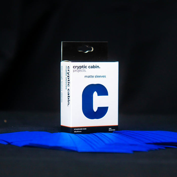 Cryptic Cabin Card Sleeves - Standard Size