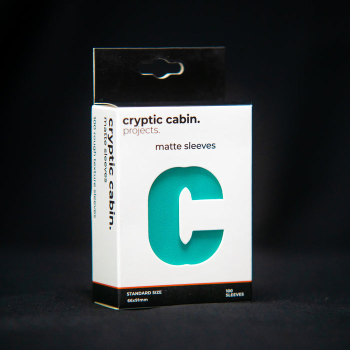 Cryptic Cabin Card Sleeves - Standard Size