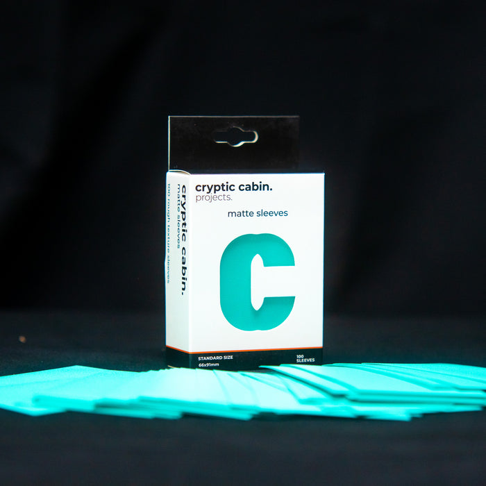 Cryptic Cabin Card Sleeves - Standard Size