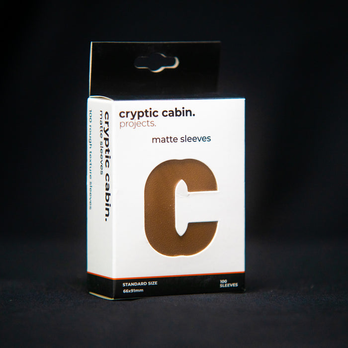 Cryptic Cabin Card Sleeves - Standard Size