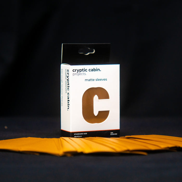 Cryptic Cabin Card Sleeves - Standard Size