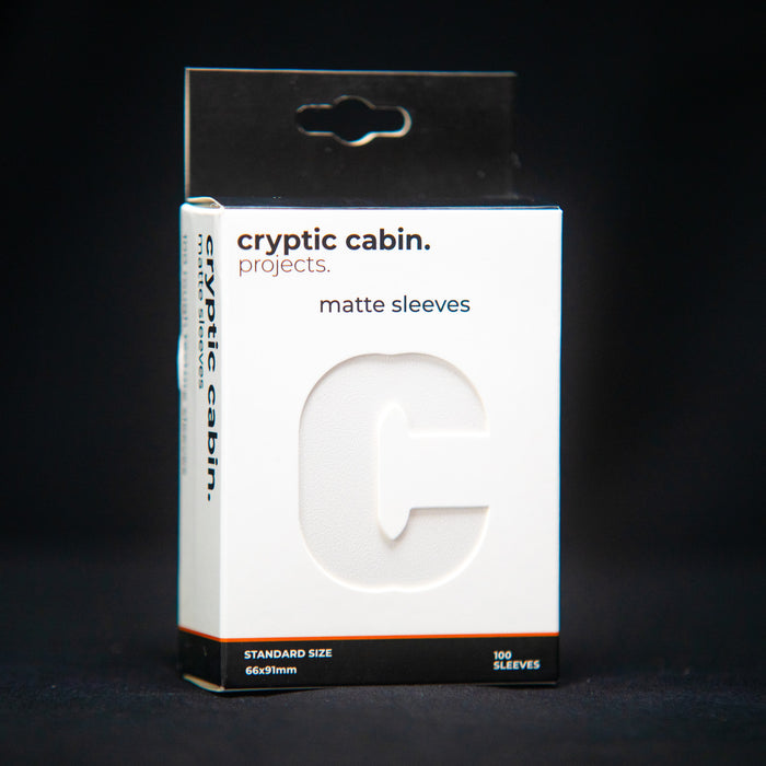 Cryptic Cabin Card Sleeves - Standard Size